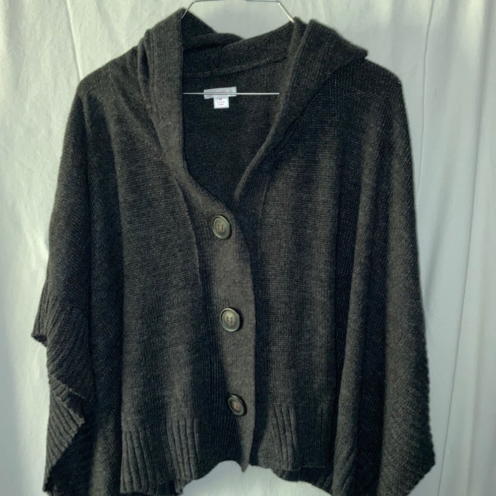 Xhilaration hooded sweater/poncho
